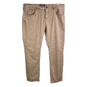Jack Of Spades High Roller Khaki Comfort‎ Fit Straight Leg Pants 38x32 Men's